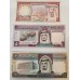 SAUDI ARABIA 1977 -1983 . ONE 1 TEN 10 RIYALS BANKNOTES